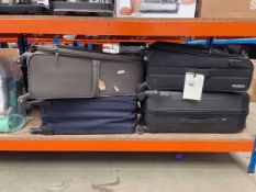 +VAT 4 assorted suitcases