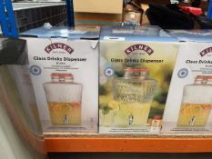 +VAT 2 Boxed Kilner drinks dispensers