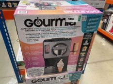 +VAT Boxed Gourmia ice cream maker