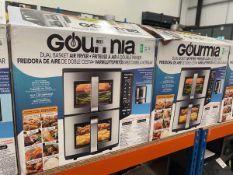 +VAT 3 Gourmia dual basket air fryers