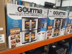+VAT 2 Gourmia dual basket air fryers