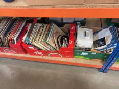 3 boxes containing large qty of vinyl records