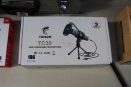 +VAT Tonor TC30 USB condenser microphone in box