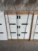 +VAT 100cm 6 door locker in grey