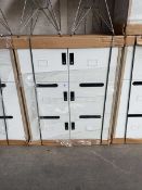+VAT 100cm 6 door locker in grey