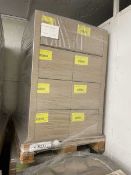 +VAT Pallet of 32 boxes each containing 10 rolls of Oakey Liberty Green sand paper 115 x 5m (40