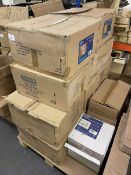 +VAT Pallet of 11 various boxes of Top Shelf high gloss cube shelves