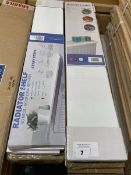 +VAT Miscellaneous Mastershelf and other radiator shelves (approx. 12 items)