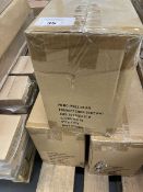+VAT 3 boxes of 4 Mastershelf Premium floating shelves in white (60x25x3.8cm)