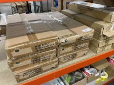 +VAT 18 boxes of various small shelves