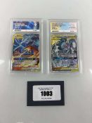 +VAT (2) 2019 Pokémon Sun & Moon SM12 - Alter Genesis JPN #065 - Arceus, Dialga & Palkia GX Tag Team
