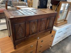 Dark oak coffer