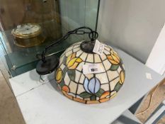 +VAT Tiffany type ceiling light fixture