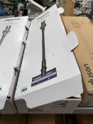 +VAT Boxed Dyson V8 Cyclone cordless stick vacuum cleaner with integrated battery, charger and