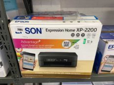 +VAT 3 x boxed Epson Expression Home XP.2200 Compact Multifunctional printer with mobile connection