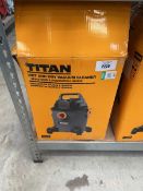+VAT 2 Boxed Titan 1300w wet and dry vacuum cleaners