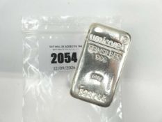 +VAT 500g .999 Fine Silver Bar