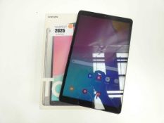 +VAT Samsung Tab A Silver 32GB Silver with box and cable