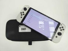 +VAT Nintendo Switch OLED 64GB console with case