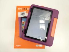 +VAT Fire HD 8 Kids 32GB Purple with box and cable