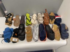 +VAT 18x Pairs of sandals to include John Lewis, Fitflop, Nicce, etc