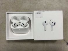 +VAT Apple Airpods 4, boxed with charging case
