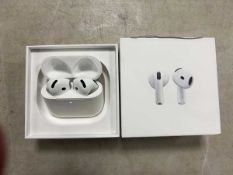 +VAT Apple Airpods 4, boxed with charging case