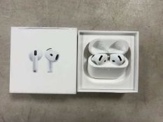 +VAT Apple Airpods 4, boxed with charging case