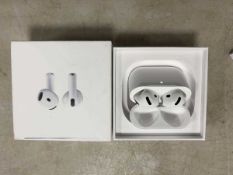 +VAT Apple Airpods 4, boxed with charging case