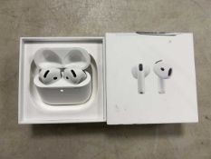 +VAT Apple Airpods 4, boxed with charging case