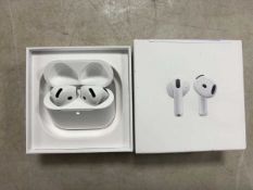 +VAT Apple Airpods 4, boxed with charging case
