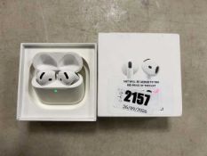 +VAT Apple Airpods 4, boxed with charging case