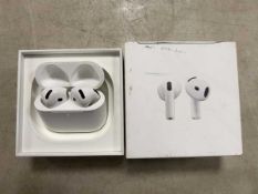 +VAT Apple Airpods 4, boxed with charging case