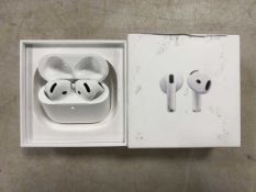 +VAT Apple Airpods 4, boxed with charging case