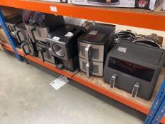 +VAT 2x underbays containing various air fryers and ice cream makers