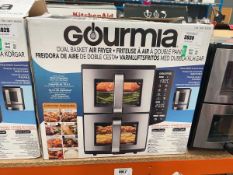 +VAT Gourmet dual basket air fryer