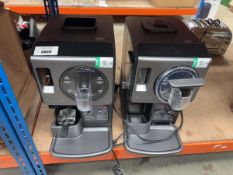 +VAT 2 unboxed Gourmia automatic soft serve ice cream and frozen drinks makers