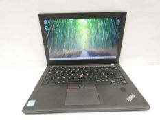 +VAT Lenovo ThinkPad X270 laptop with Intel i5-7200U, 8GB RAM, 256GB SSD and Windows 11