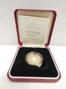 +VAT 1997 UK Silver Proof £2 coin with case and CoA