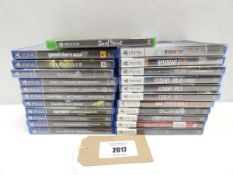 +VAT 11x PS5 games, 11x PS4 games and Xbox One game