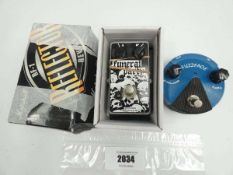 +VAT Fuzz Face guitar pedal and Nine of Swords Funeral Party effects pedal (wrong box)