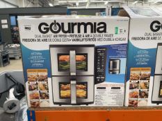 +VAT Gourmia dual basket air fryer