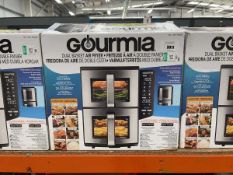 +VAT Gourmia dual basket air fryer
