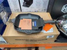 +VAT 4 Tramontina square griddle pans