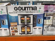 +VAT Gourmia dual basket air fryer