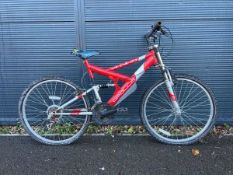 Apollo Unleash dual suspension mountain bike