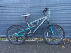 Muddy Fox dual suspension mountain bike