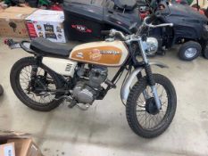 2001 Honda CG125 124cc motorbike