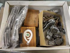 Box containing various watches, jewellery items etc.