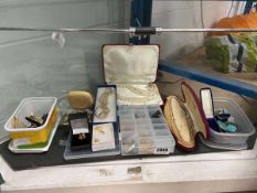 Selection of various jewellery items and watches